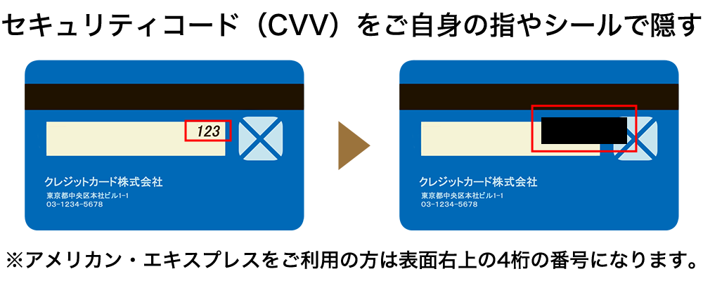 セキュリティコード